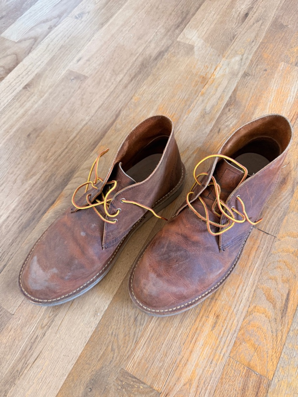 Red Wing Shoes Weekender Chukka Brown Leather Boots - Picture 3 of 3